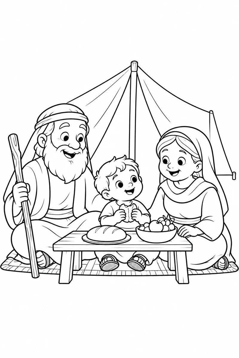 A feast for Isaac