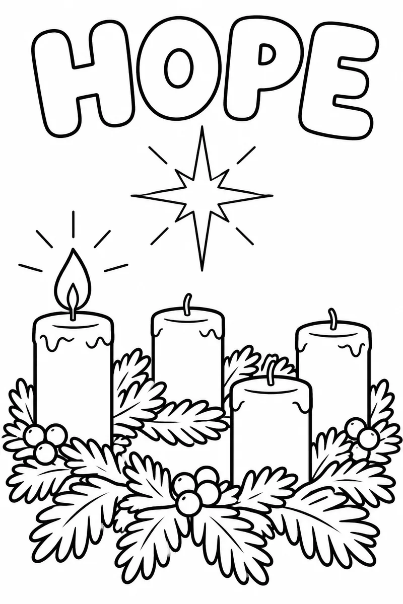 The hope candle