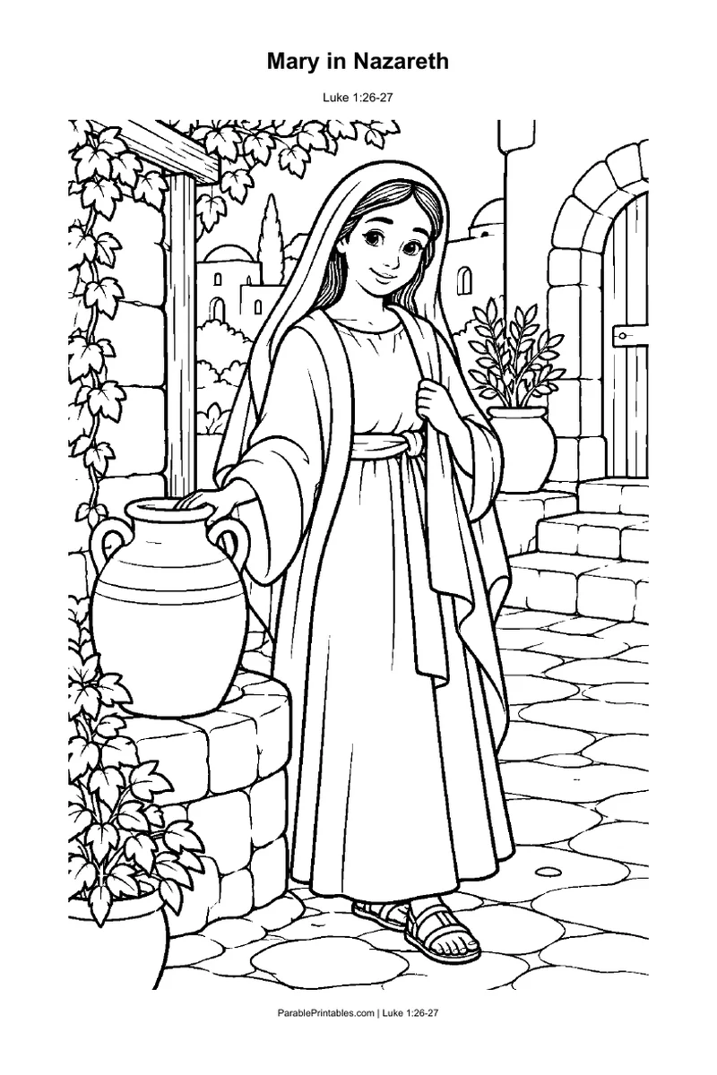 Mary in Nazareth
