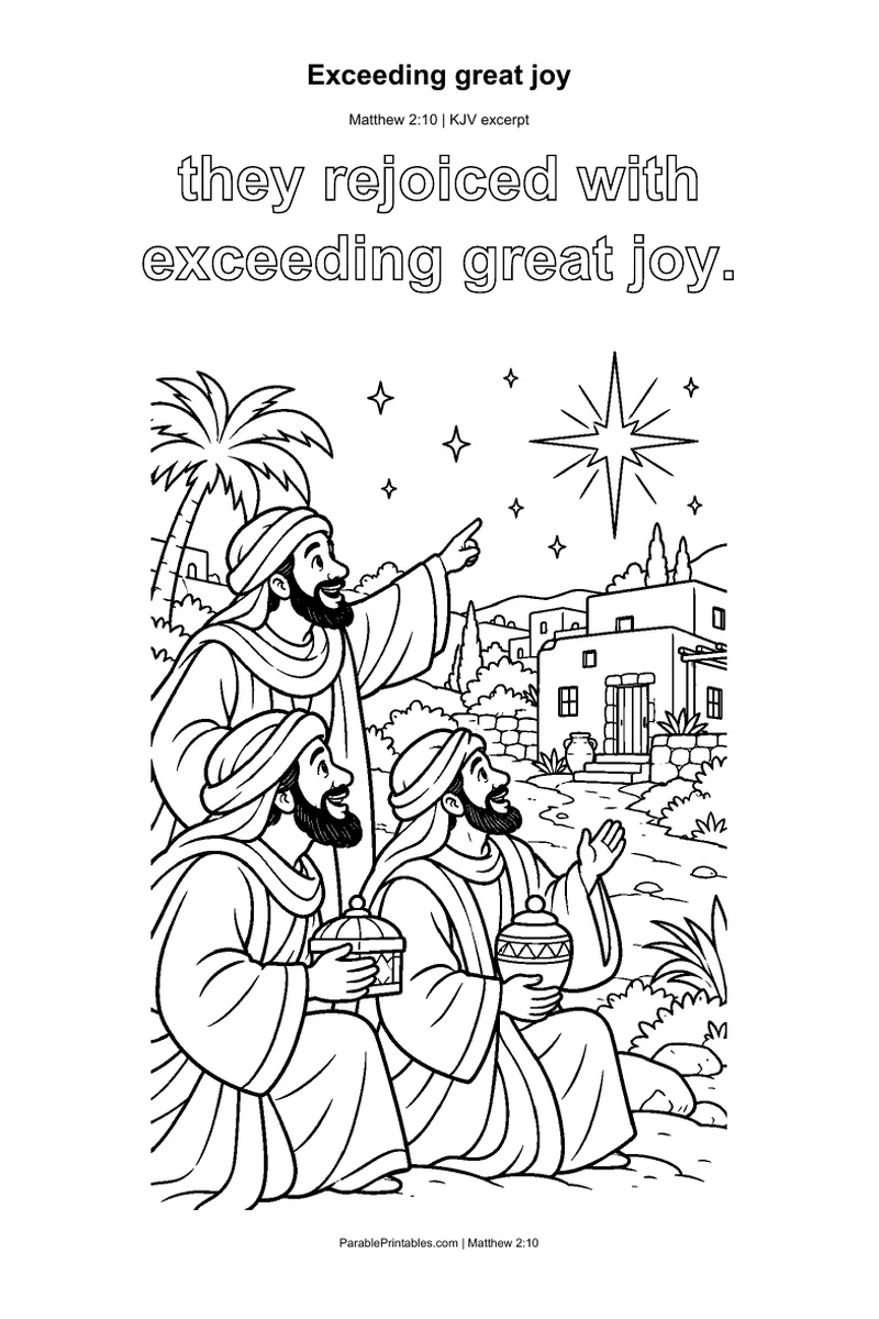 Exceeding great joy