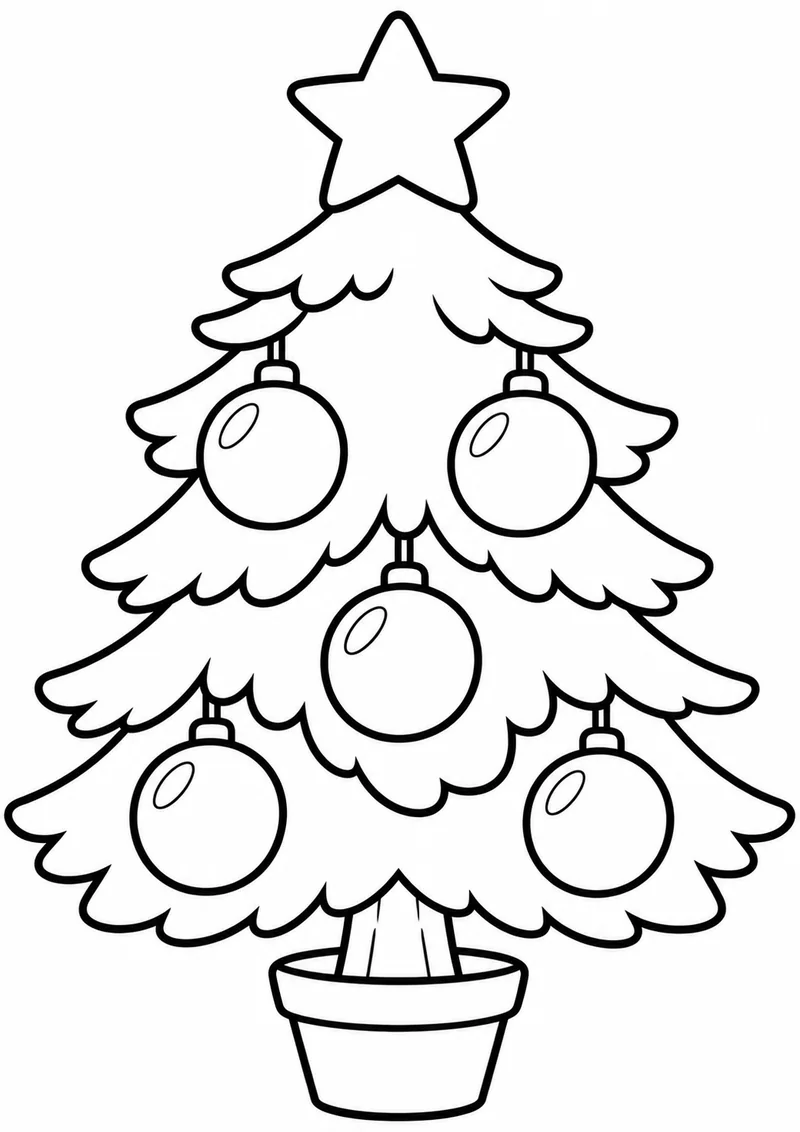 A simple Christmas tree