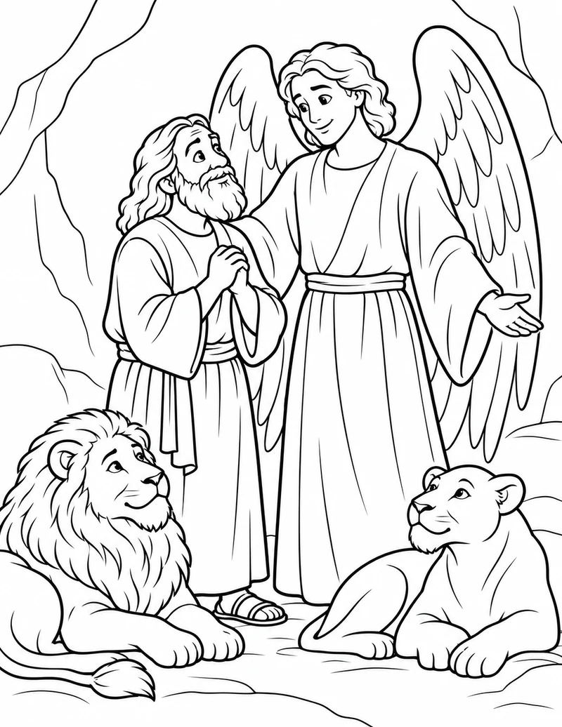 Scene 4: The angel's protection