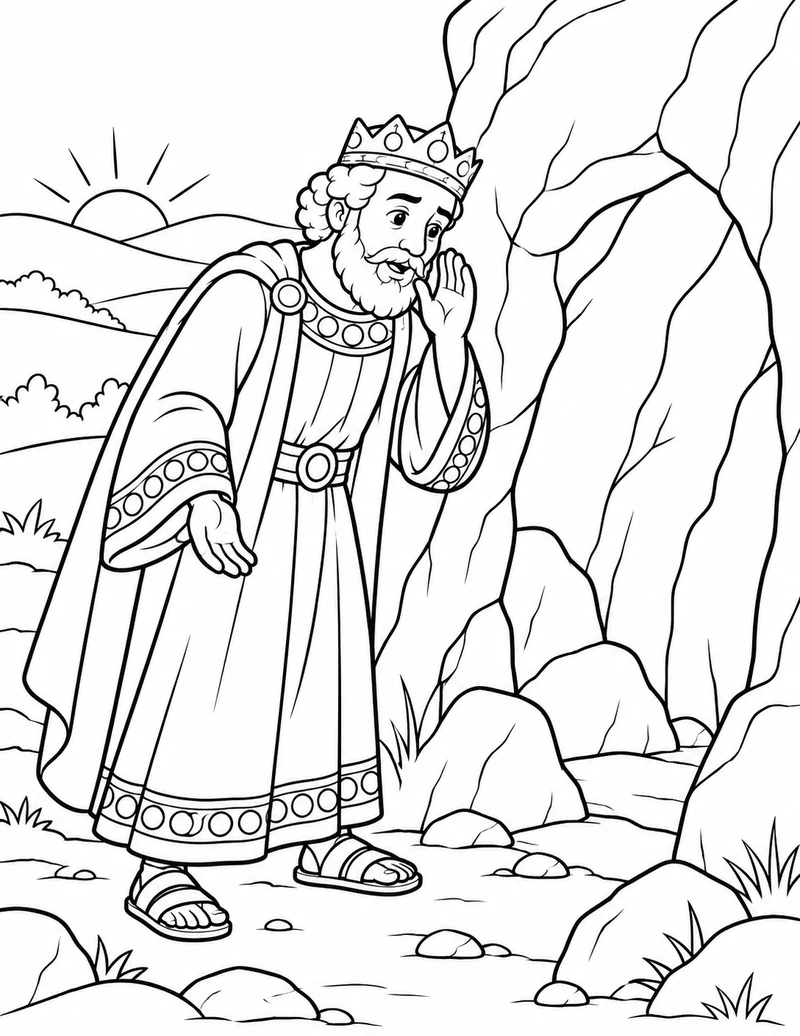 Scene 5: The king comes at dawn