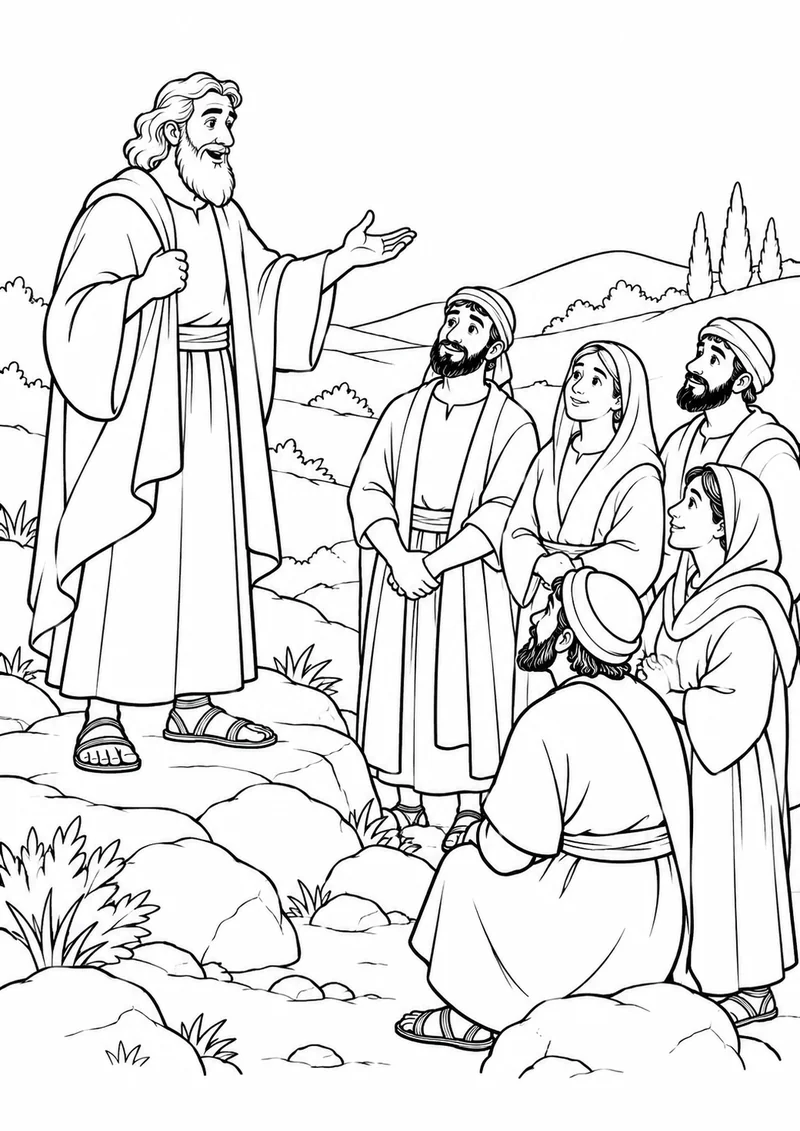 Elijah gathers the people