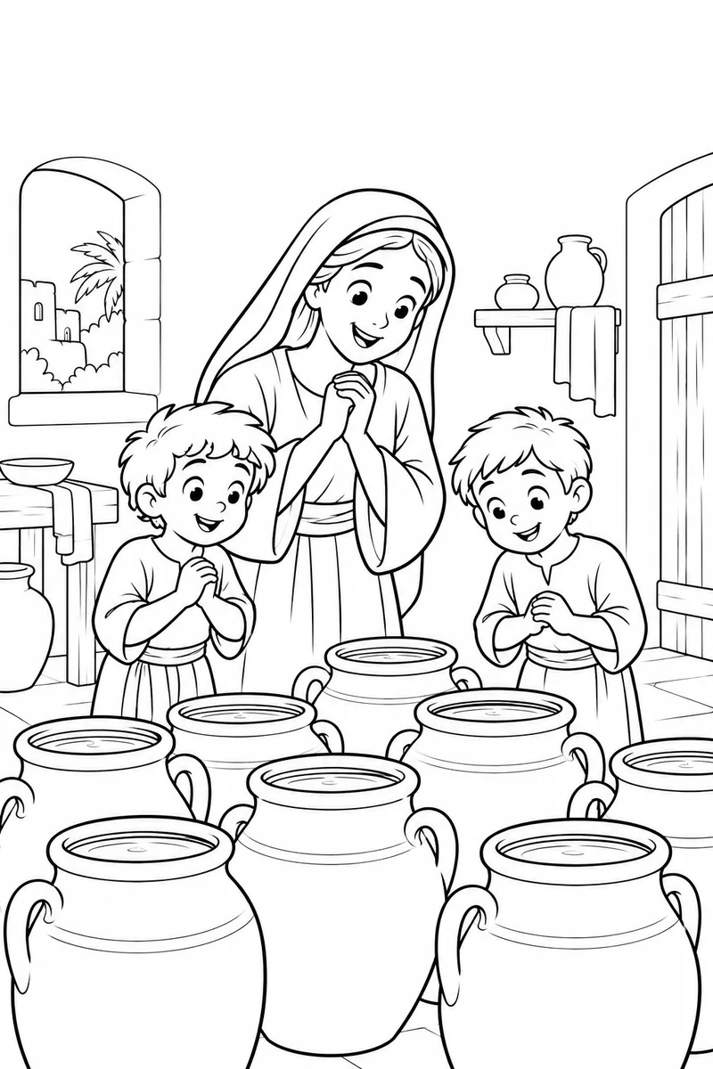 The jars are full