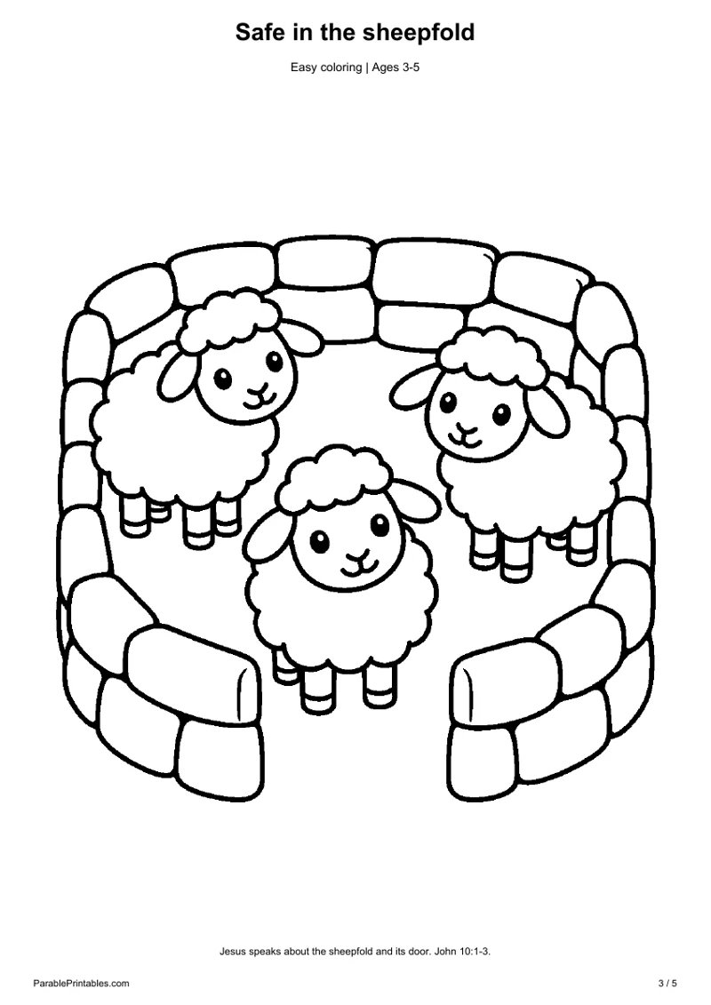 Safe in the sheepfold