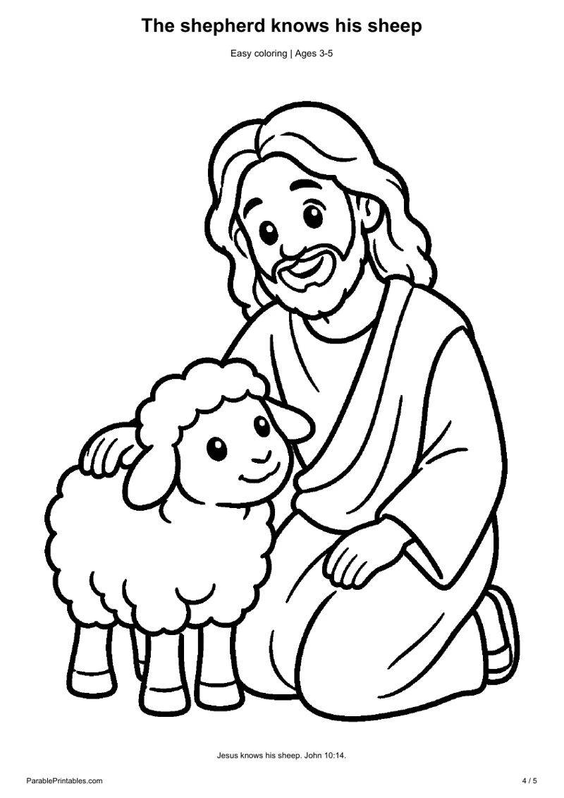 The shepherd knows his sheep