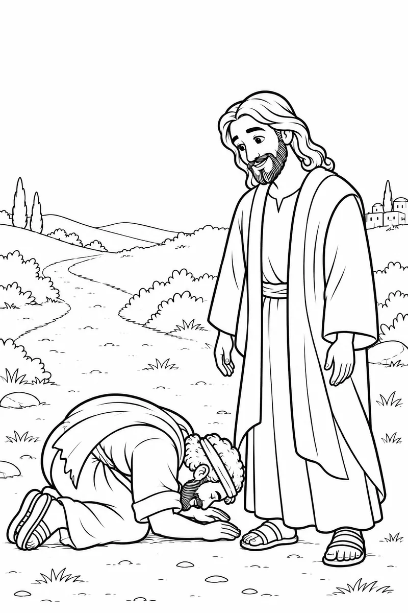 One man returns praising God