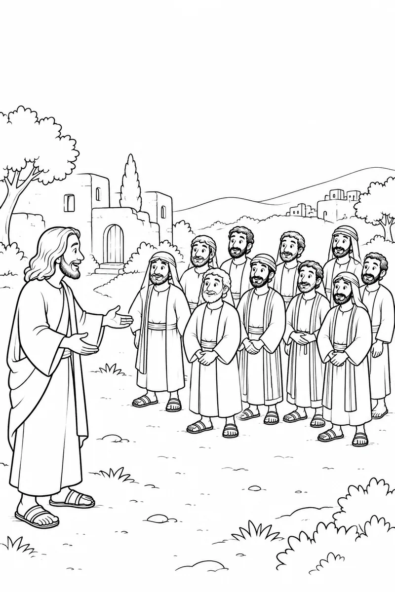 Ten men call for mercy