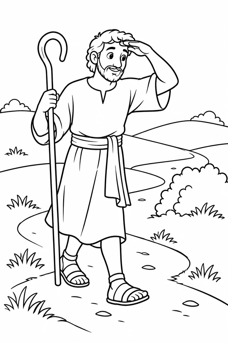 Searching the hills