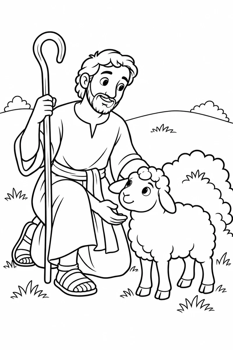The sheep is found