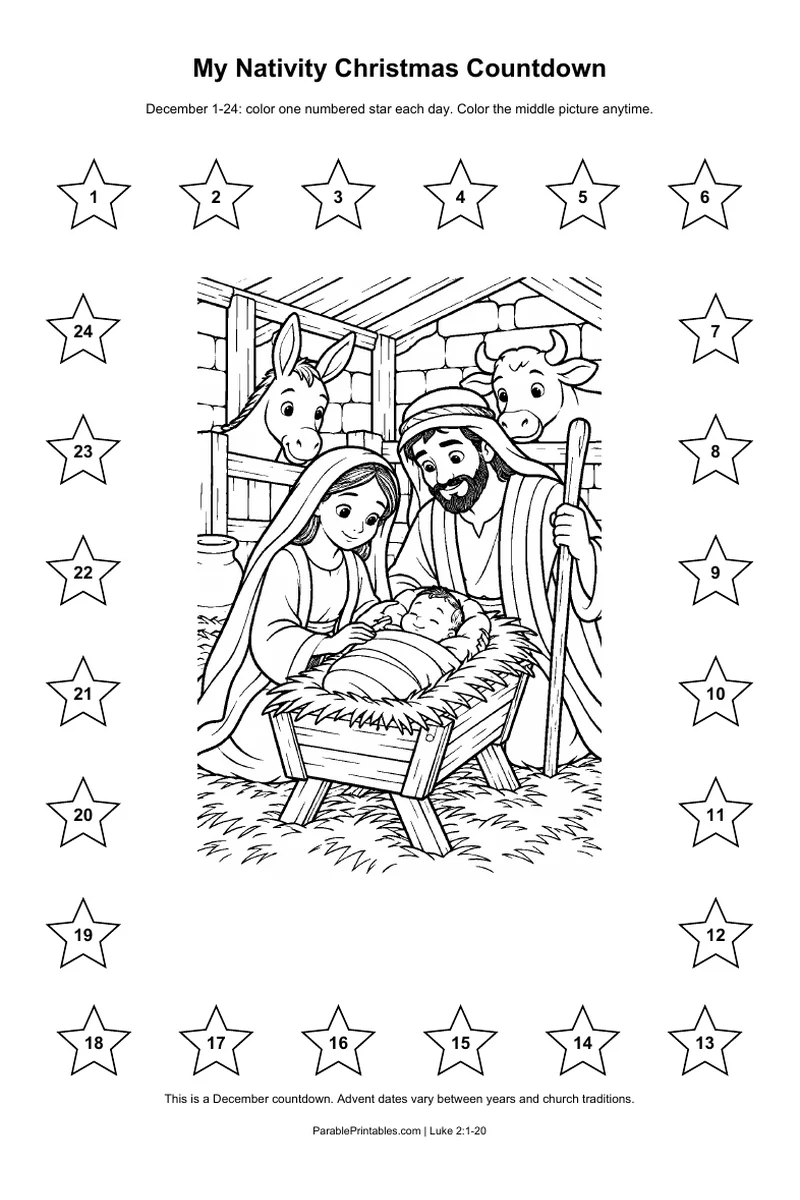 December countdown
