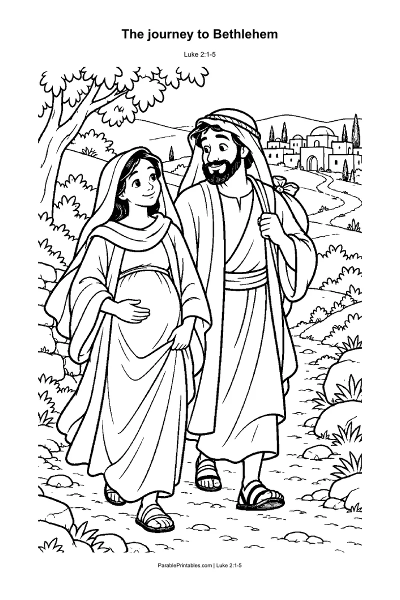 The journey to Bethlehem