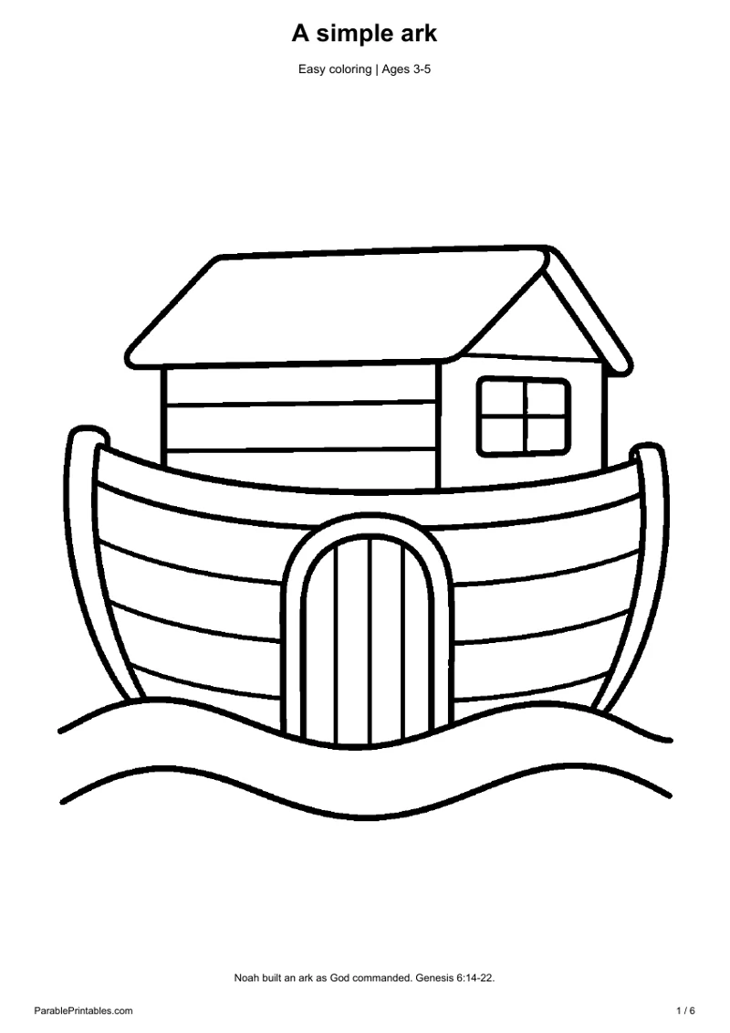 A simple ark