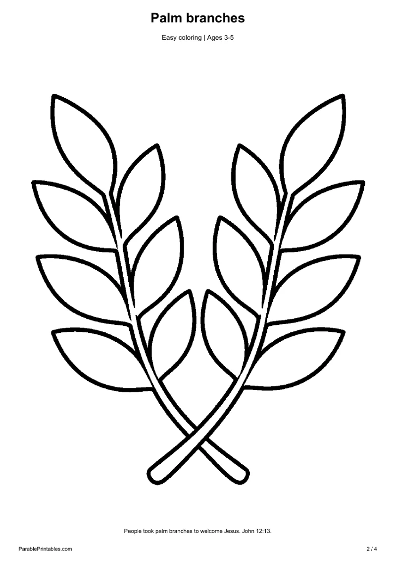 Palm branches