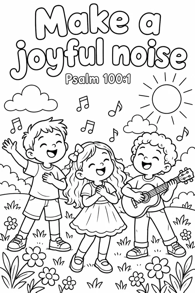 Make a joyful noise