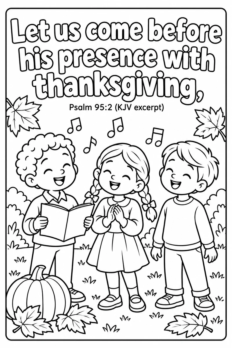 Singing our thanks