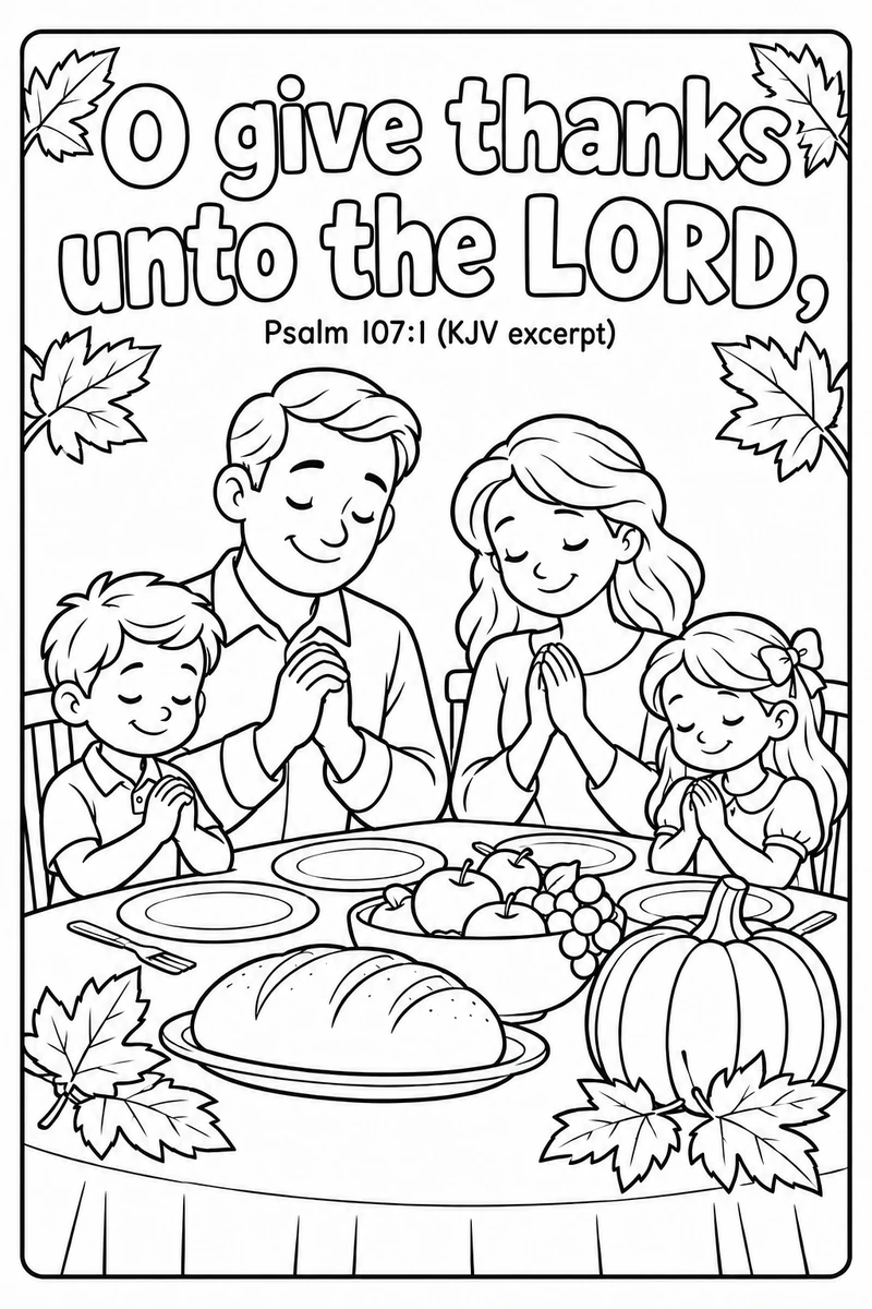 Giving thanks together