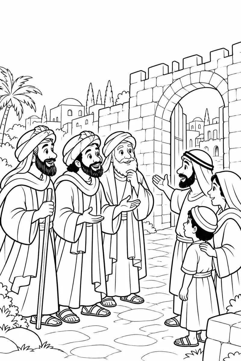 Asking in Jerusalem