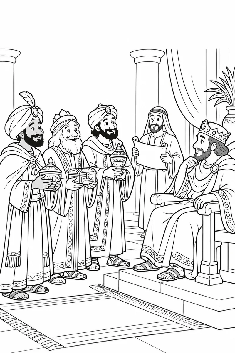A question at Herod's court