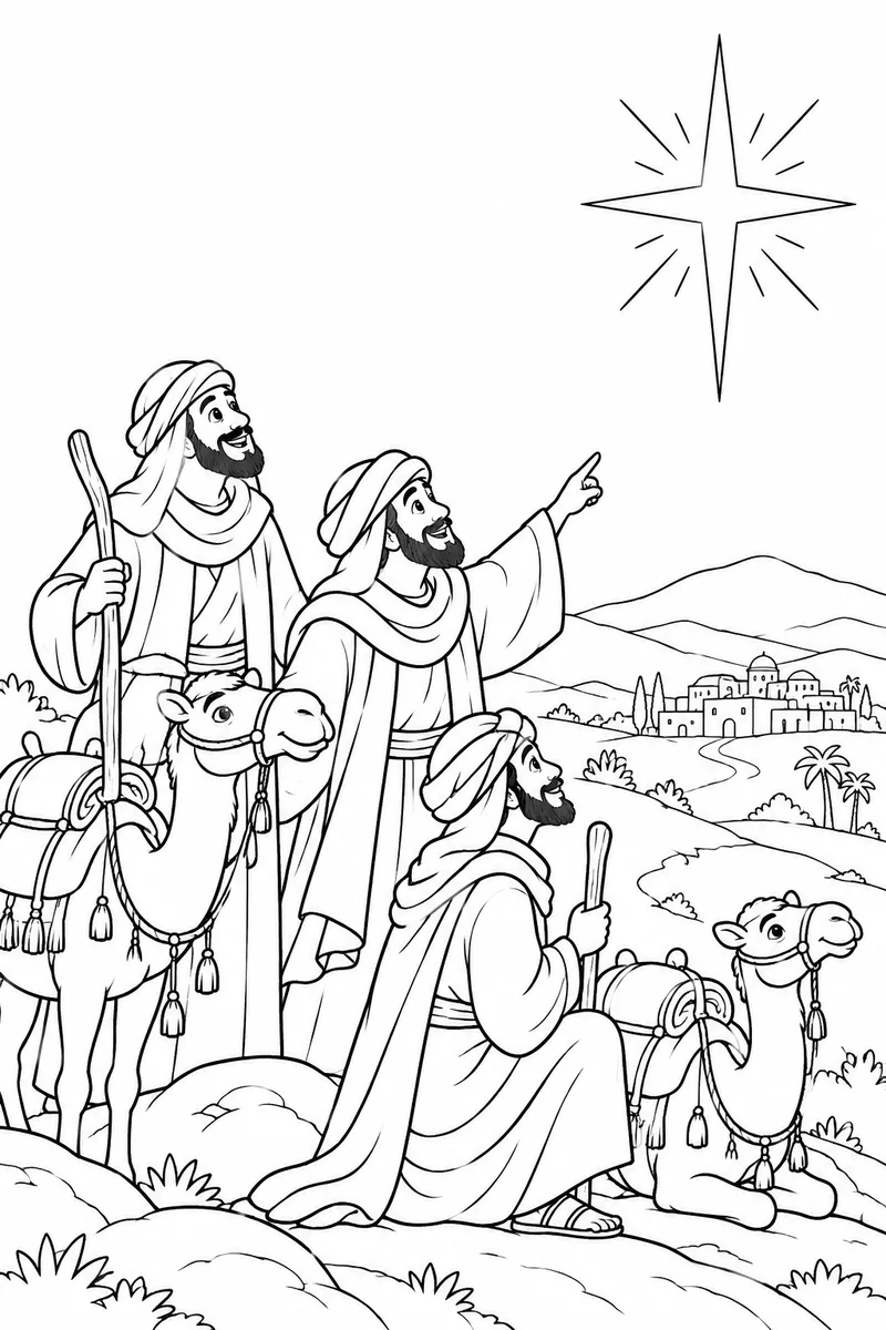 A star and a journey