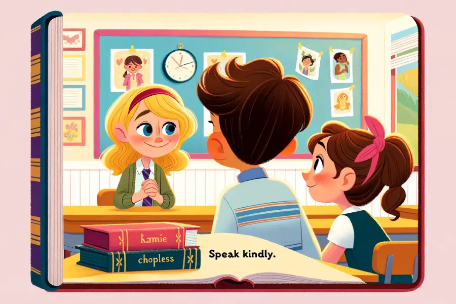 10 Bible Promises for Kids: A Children's Story Adventure 3 Teaching kids about kind words - Bible verse Ephesians 4:32 for children