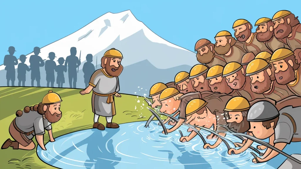 Gideon Defeats the Midianites 4 Gideon Defeats the Midianites 4