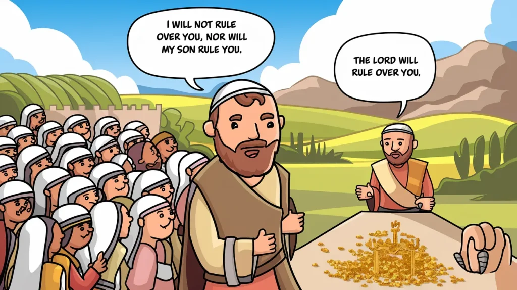 Gideon Defeats the Midianites 7 Gideon Defeats the Midianites 6