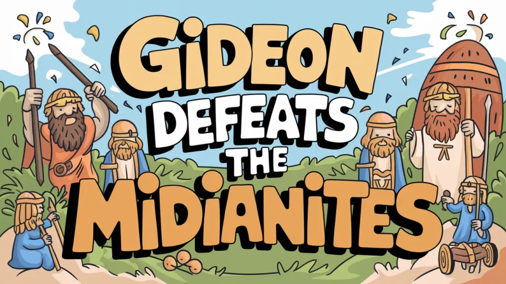 Gideon Defeats the Midianites 9 Gideon Defeats the Midianites
