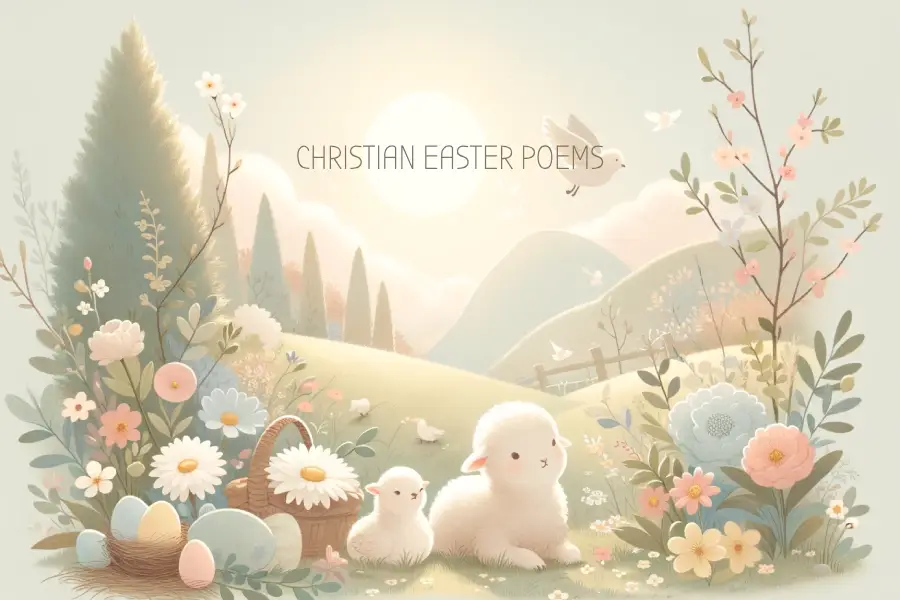 20 Christian Easter Poems for Kids 1 Christian Easter Poems for Kids
