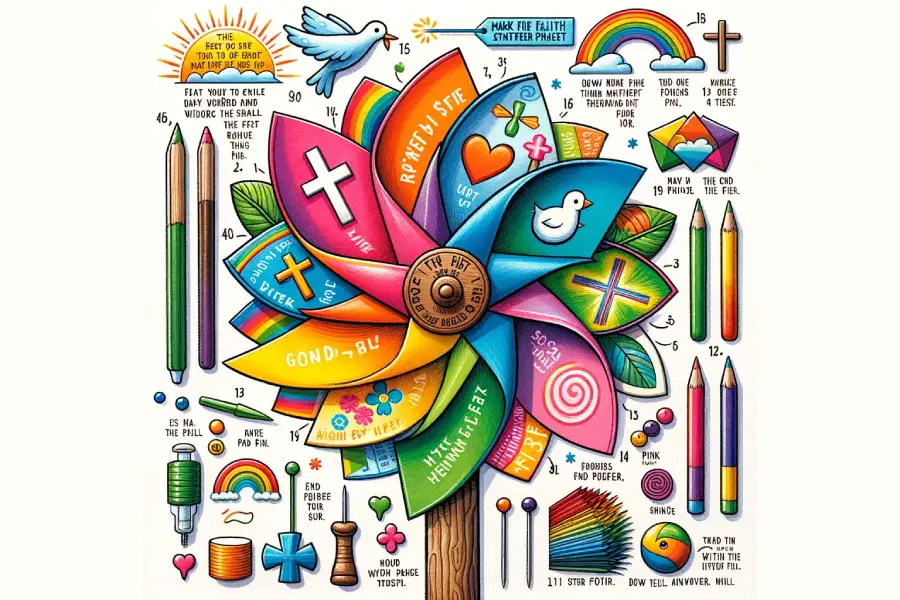 Faith Pinwheel Kids Bible Project