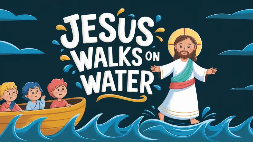Bible Story - Jesus Walks On Water 5 Jesus Walks on Water Bible Story
