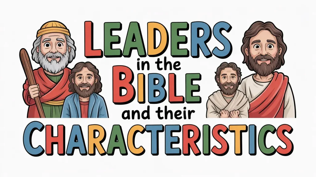 20 Leaders in the Bible and Their Characteristics 2 Leaders in the Bible and Their Characteristics 1