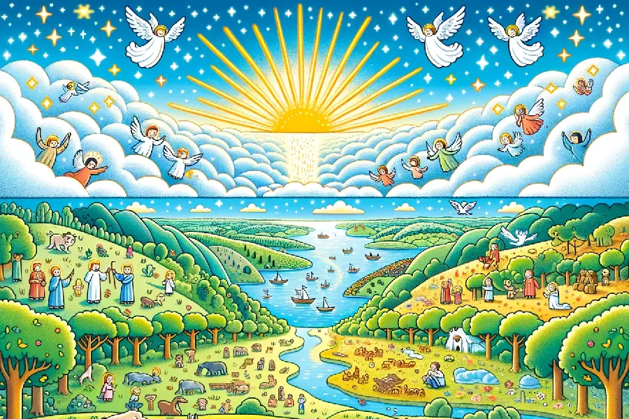 A New Heaven and Earth Bible Story 4 New Heaven and new Earth Bible Story 2