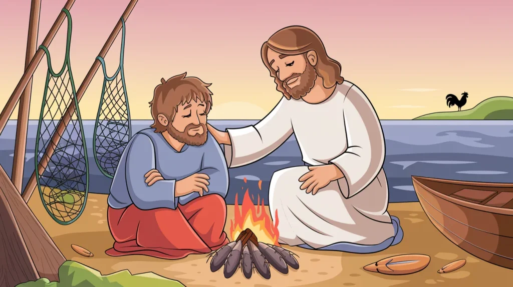 Bible Stories with Moral Lessons for Children 4 Peter Is Restored