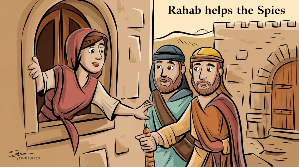 Bible Stories with Moral Lessons for Children 2 Rahab Helps the Spies