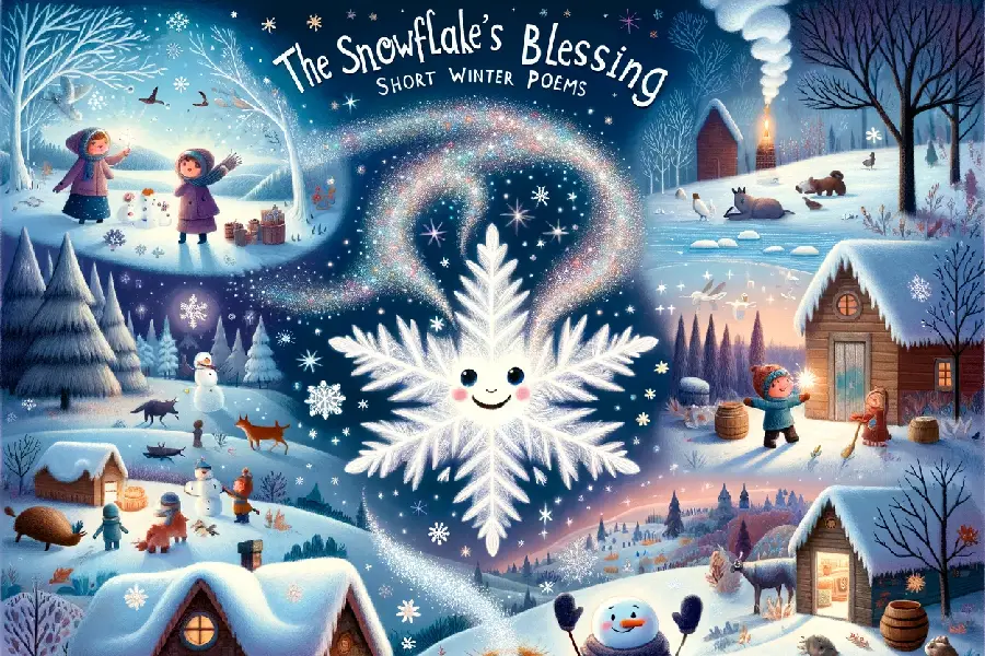 The Snowflake's Blessing: Short Winter Poems 1 Short Winter Poems