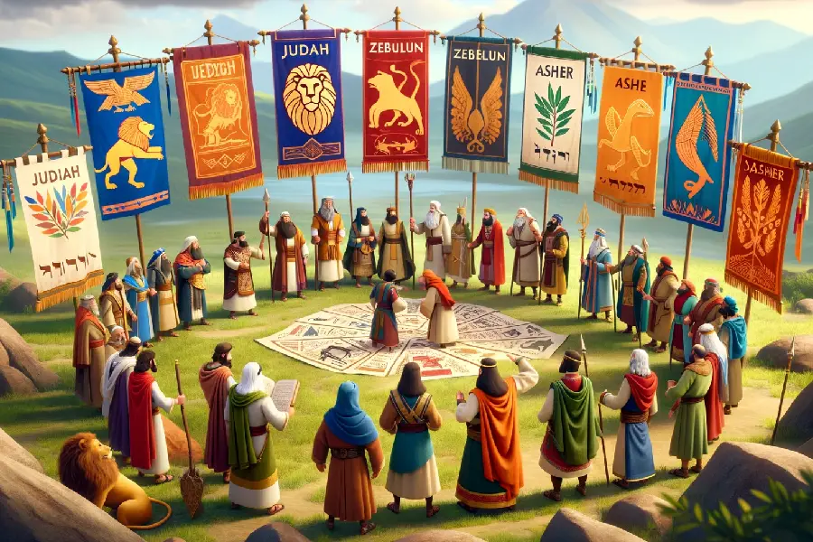 The Story of the 12 Tribes of Israel: A Bible Adventure for Kids 3 The Story of the 12 Tribes of Israel