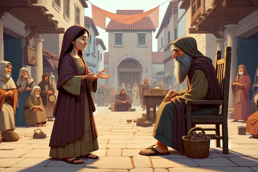 The Widow's Persistent Plea