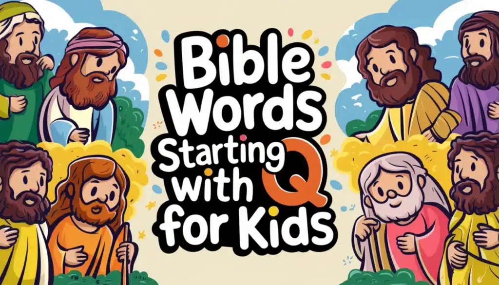 Bible Words Starting with Q 2 Bible Words Starting with Q for Kids