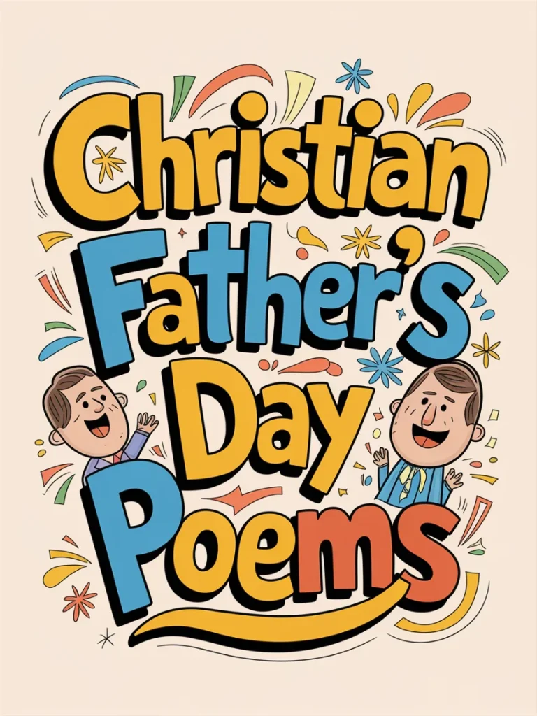 Christian Fathers Day Poems for Church