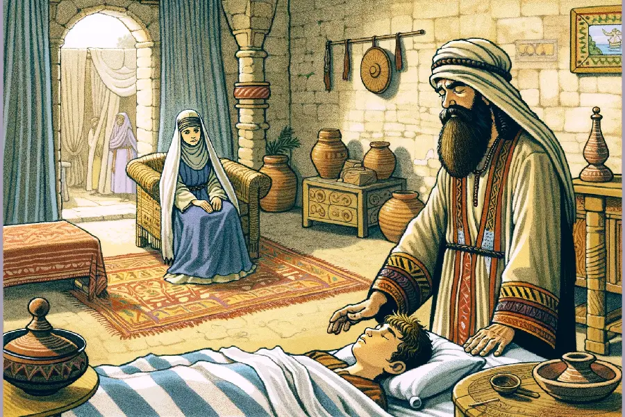Elisha heals the Shunammite Womans son