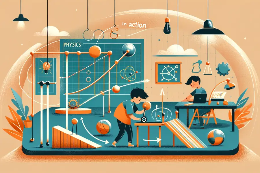Physics in Action for Science Experiments for Kids