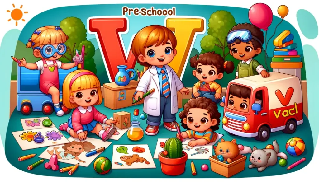 Preschool V Words