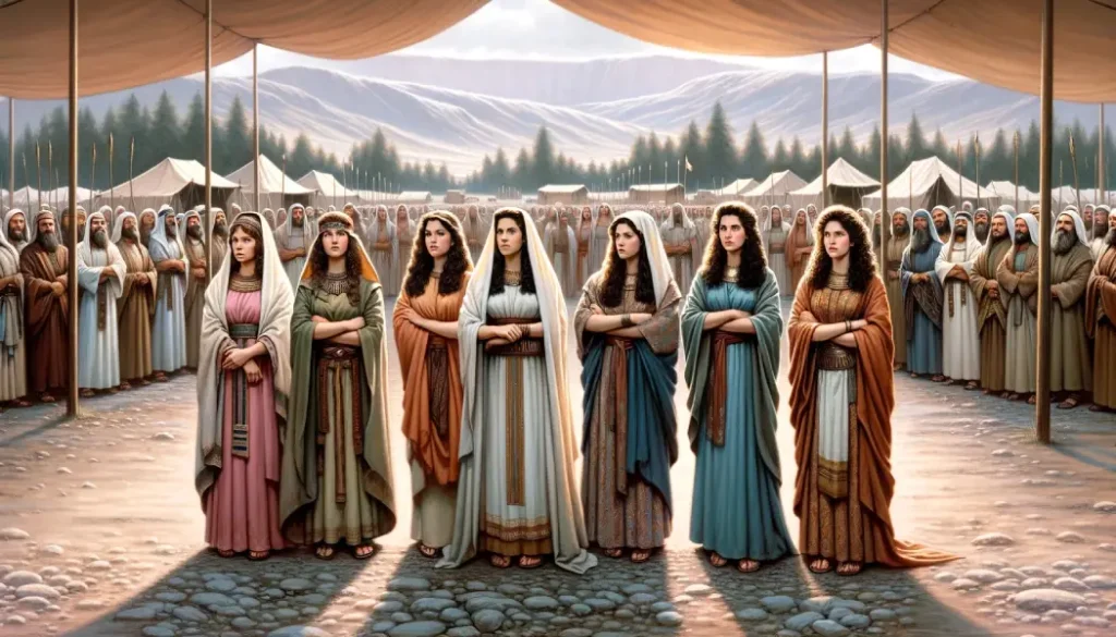 10 Bible Stories About Confidence 2 The Daughters of Zelophehad