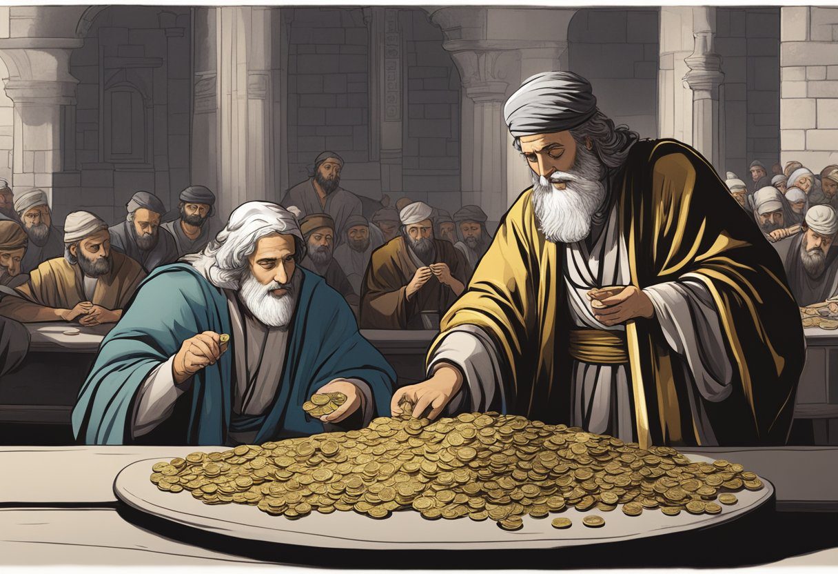 Bible Story About Ananias and Sapphira 2 image 12
