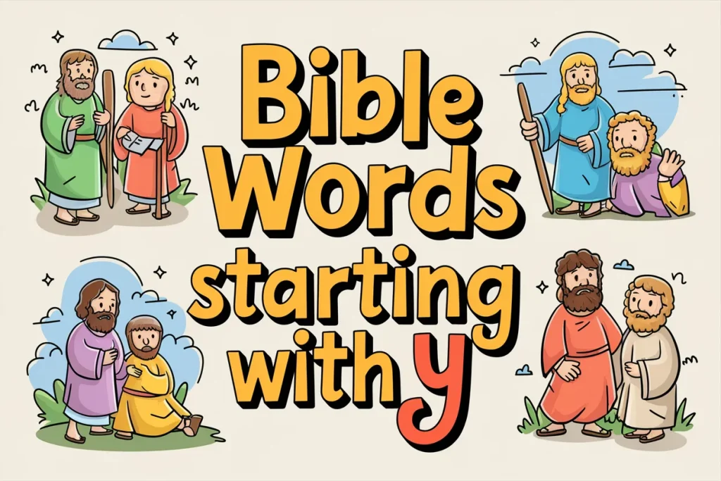 Bible words starting with Y 2 Bible Words starting with Y