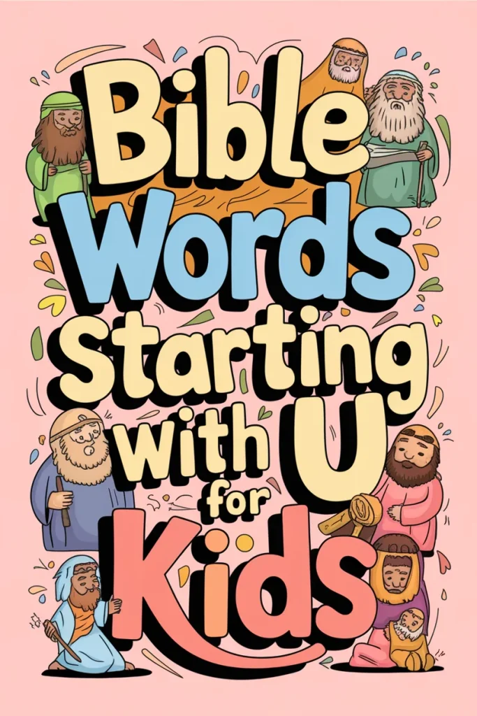 Bible words starting with U 1 Bible Words Starting with U