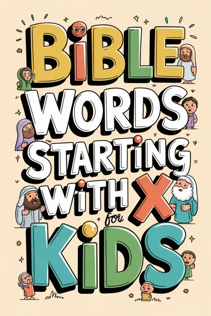 Bible Words Starting with X