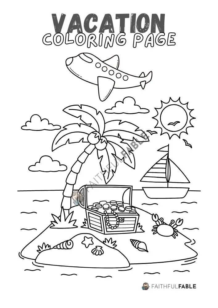Letter V Coloring Page 4